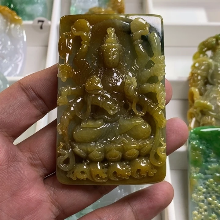 颈饰未镶嵌翡翠幸**乐千手