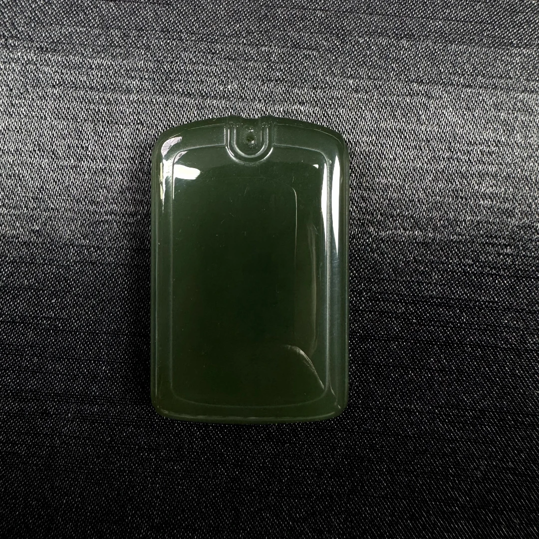 和田且末蓝平安无事牌/100076/保利厦门拍卖