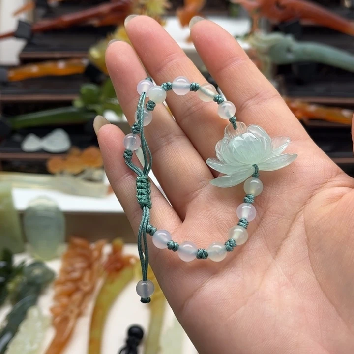 未镶嵌蛇纹石玉岫玉发簪