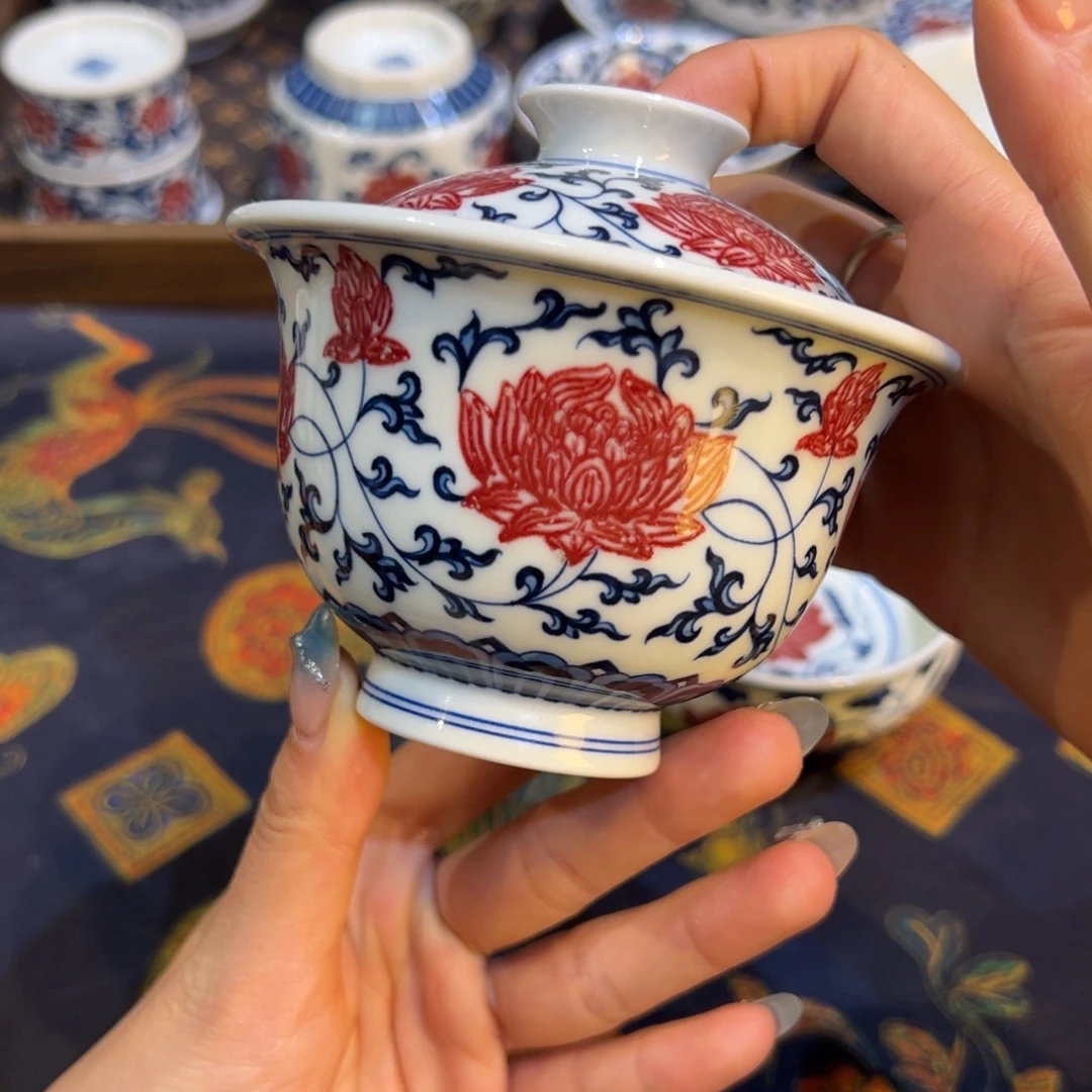 景德镇陶瓷茶器百宝箱