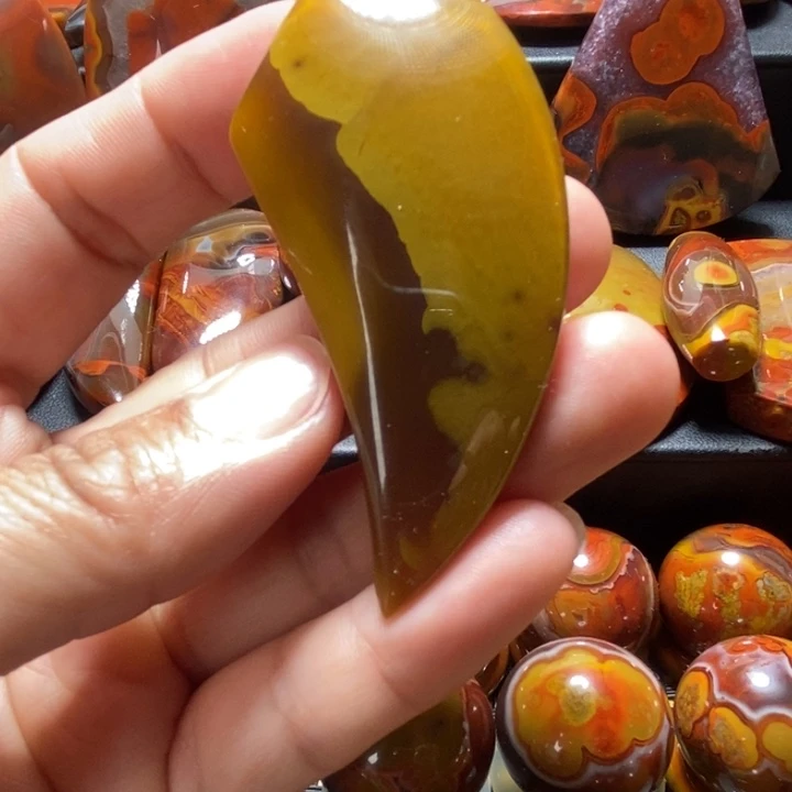 玛瑙/玉髓吊坠(不含链)未镶嵌