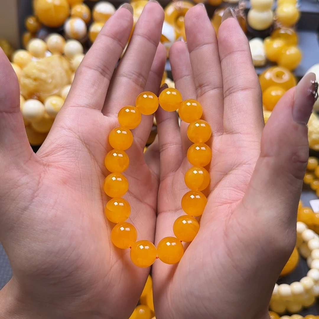 未镶嵌蜜蜡珠宝奇石同料13mm