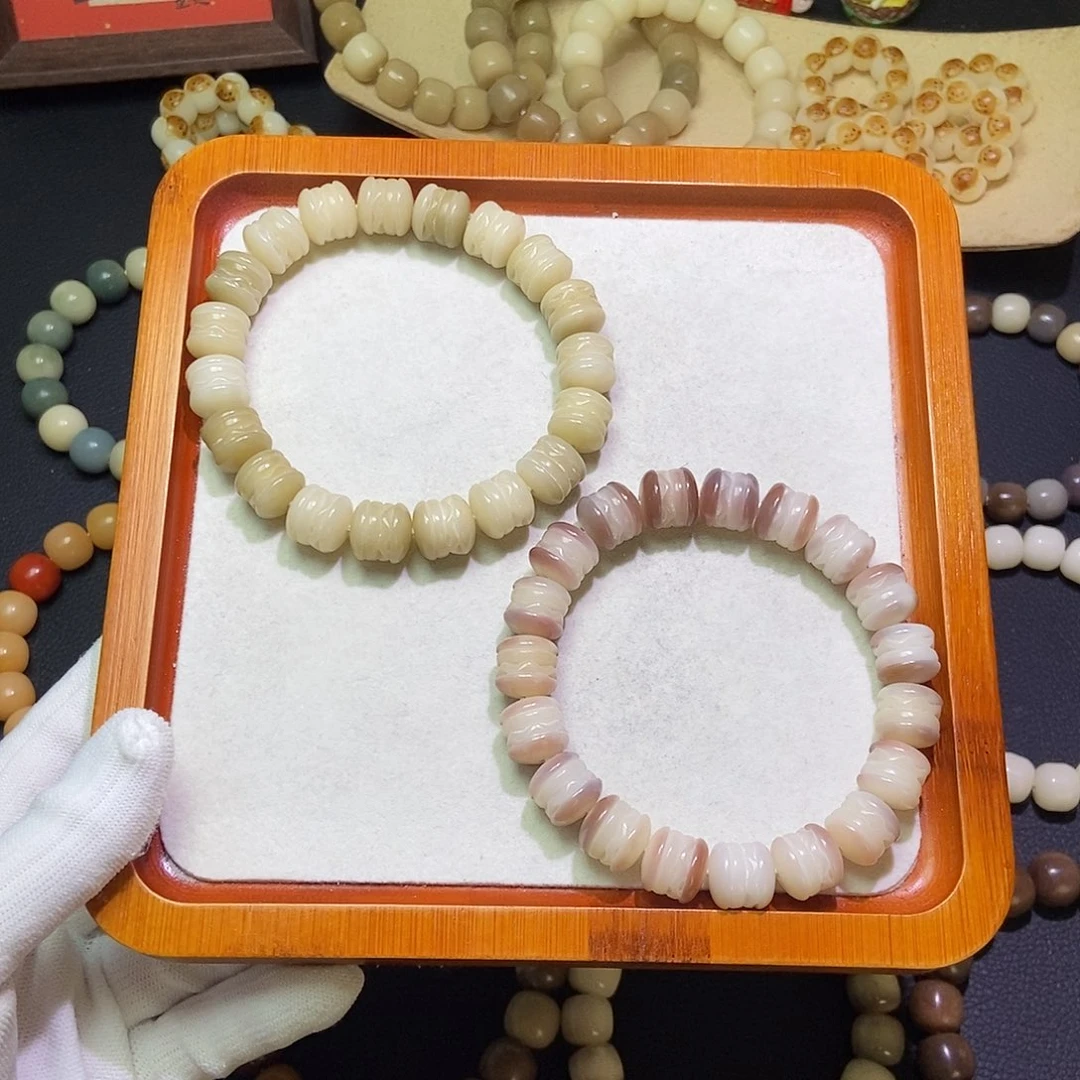 吊坠菩提根/象牙果卡13雕刻汉堡微瑕610