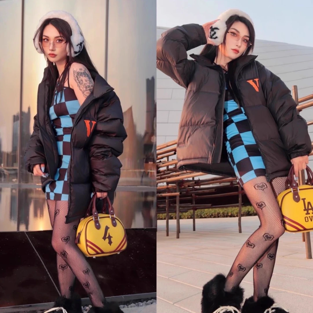 2025新90白鸭绒男女情侣款短款立领羽绒服