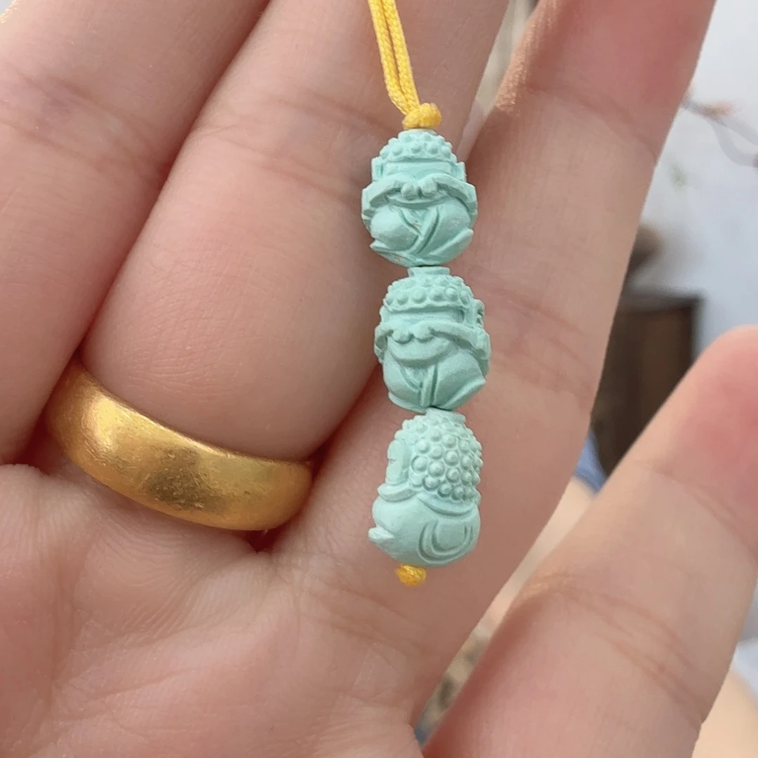 绿松石未镶嵌珠宝半成品