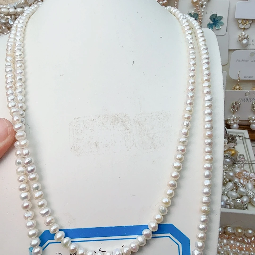 未镶嵌颈饰淡水珍珠