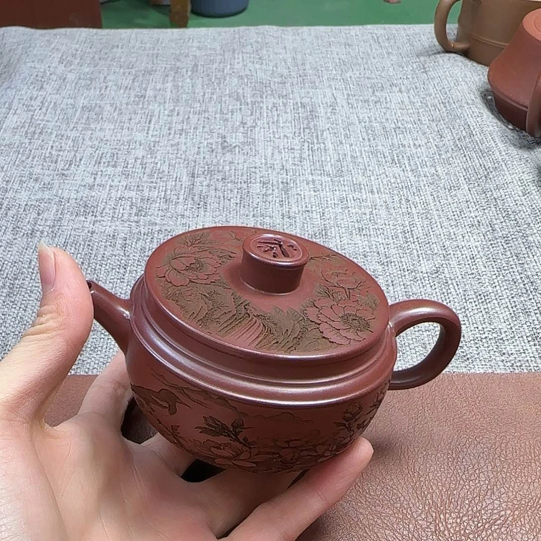 紫砂茶壶民间手艺人全手工制作