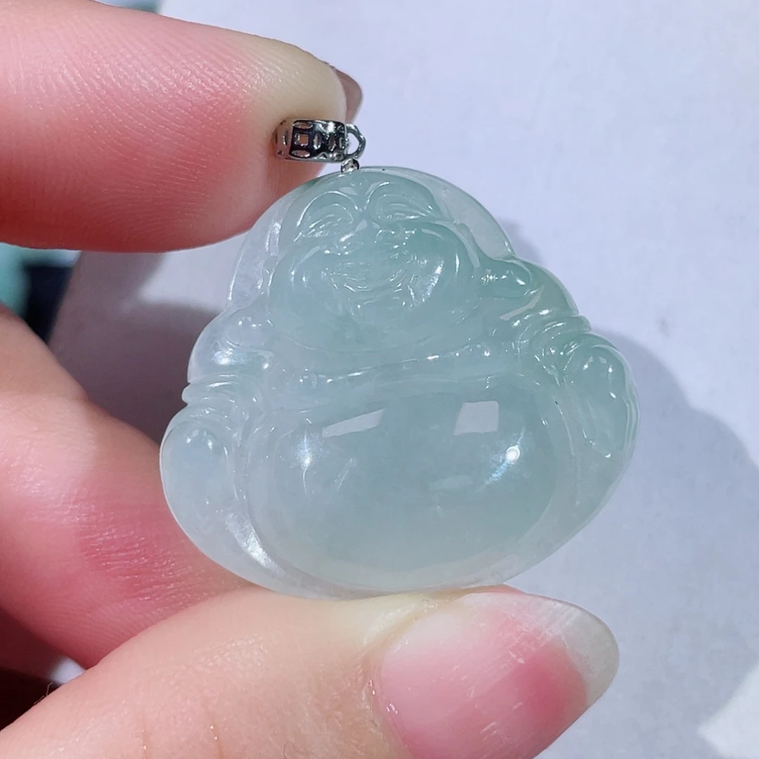 颈饰未镶嵌翡翠佛公