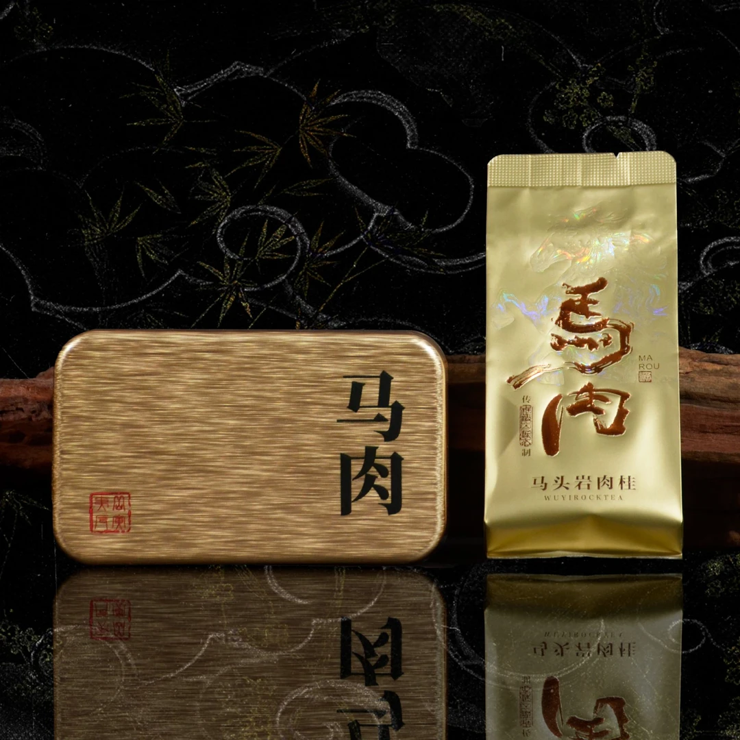马肉小金盒马头岩牛栏坑武夷岩茶大红袍石乳乌龙茶果香奶油香