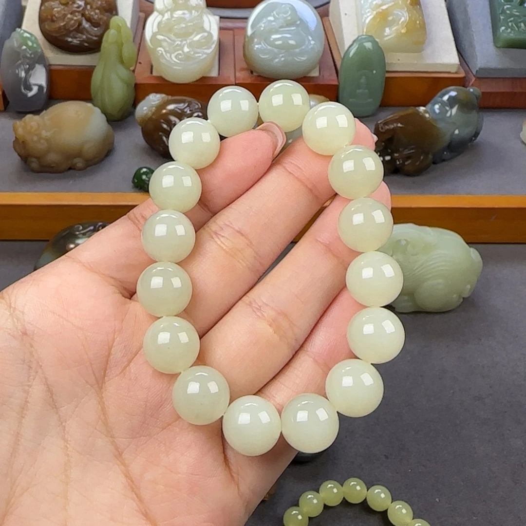 【闪购商品】手链未镶嵌和田玉用****3