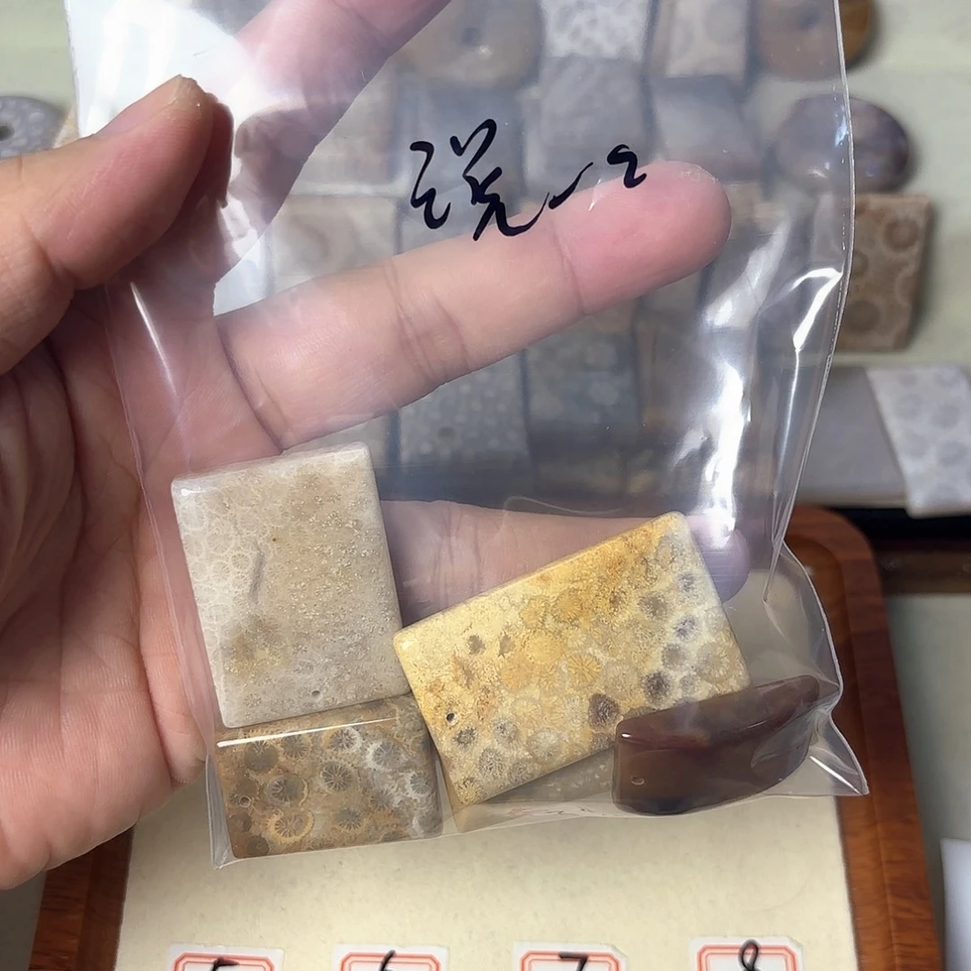 最***.硅化玉未镶嵌颈饰