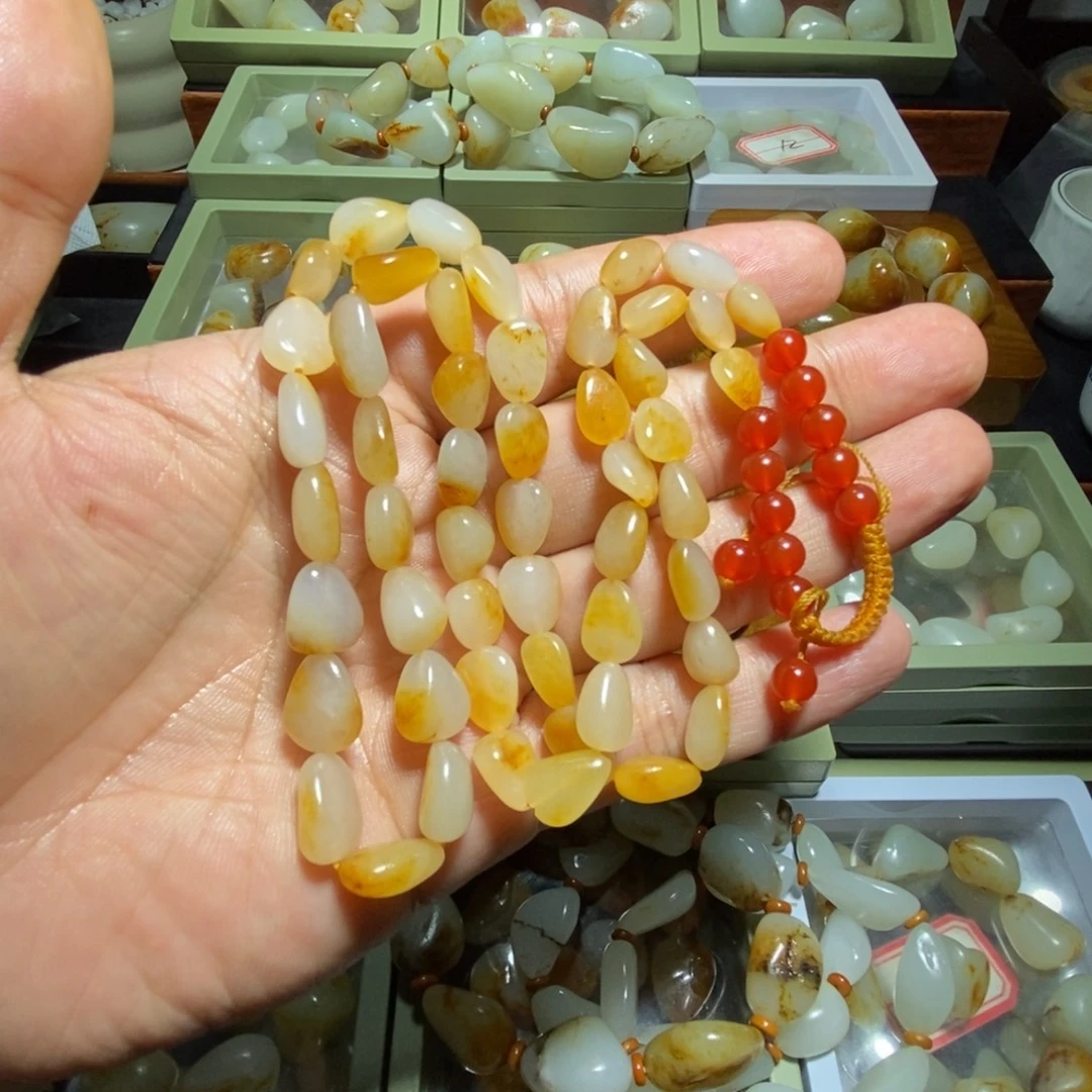 未镶嵌手串和田玉