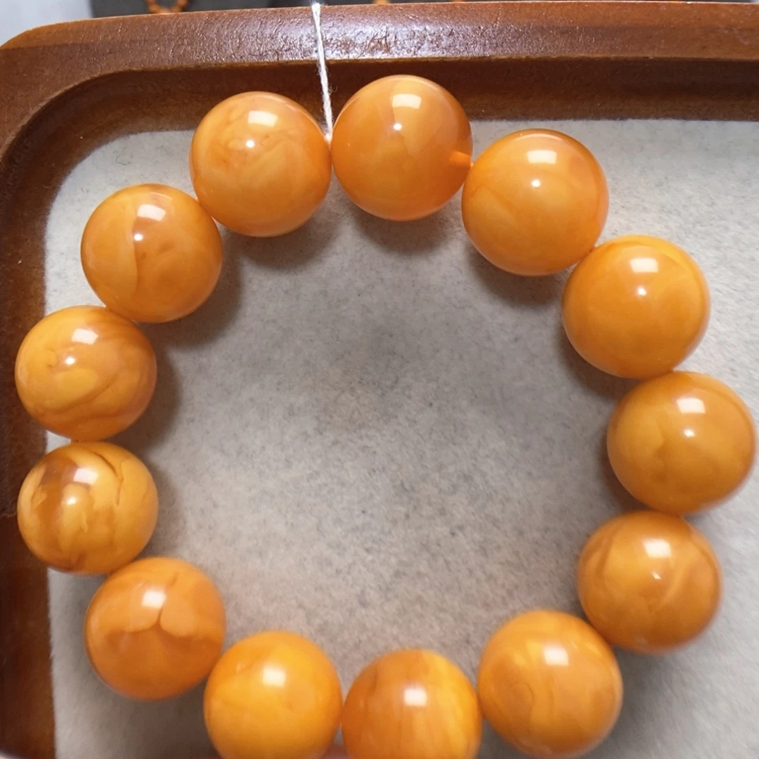 蜜蜡未镶嵌手串蜜蜡