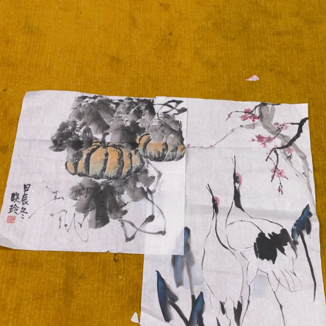 国画晓玲老师作品两张555555