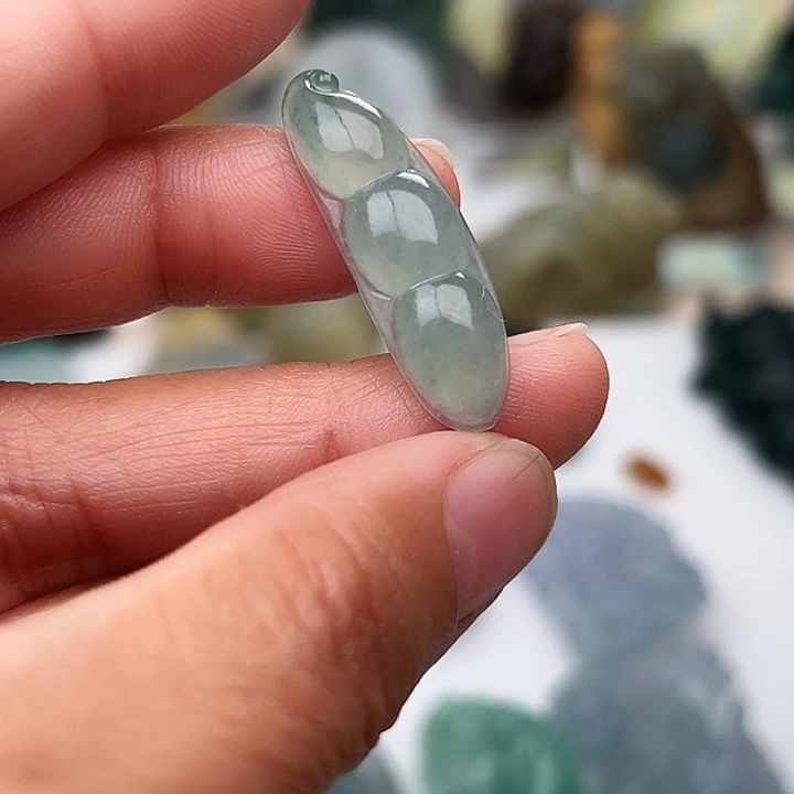 定制翡翠未镶嵌三中元