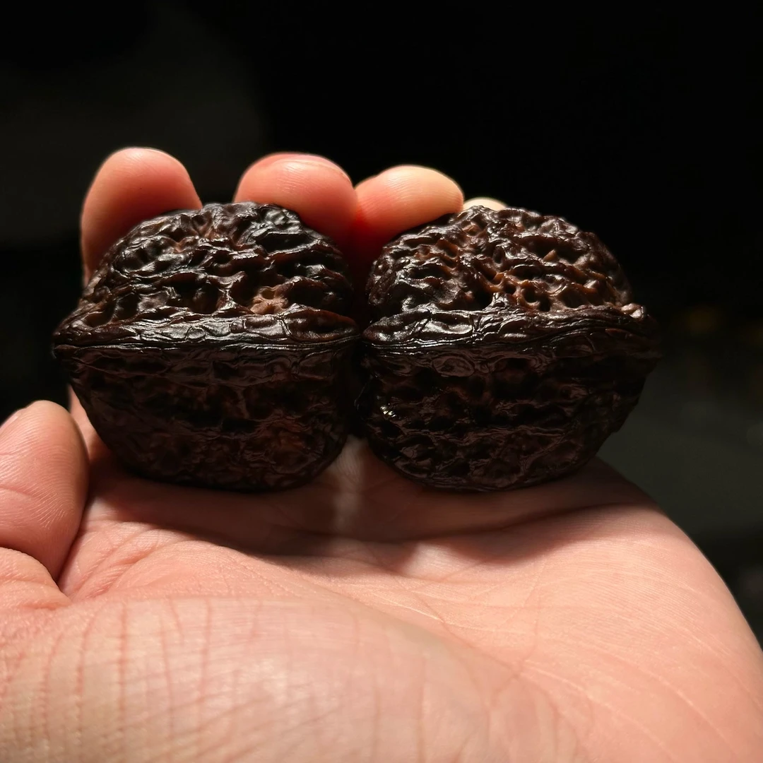 麻核桃把件地闷南疆石 尺寸可选