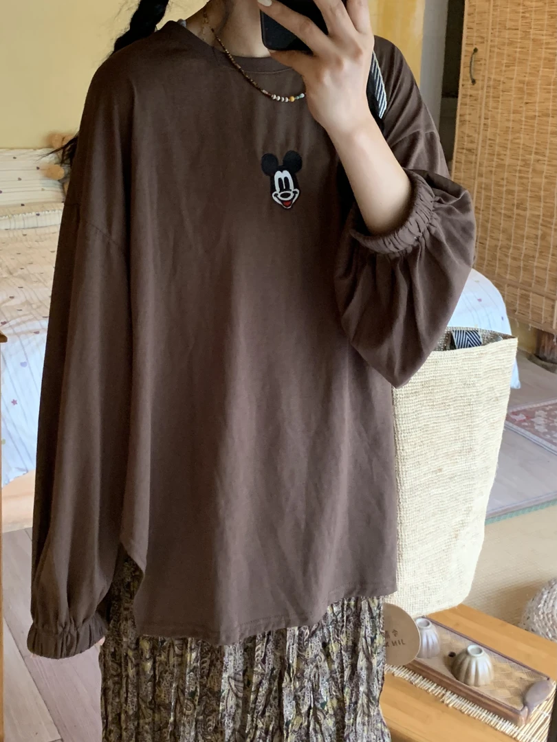 叨叨推荐款 JX#25605#长袖T恤 FL