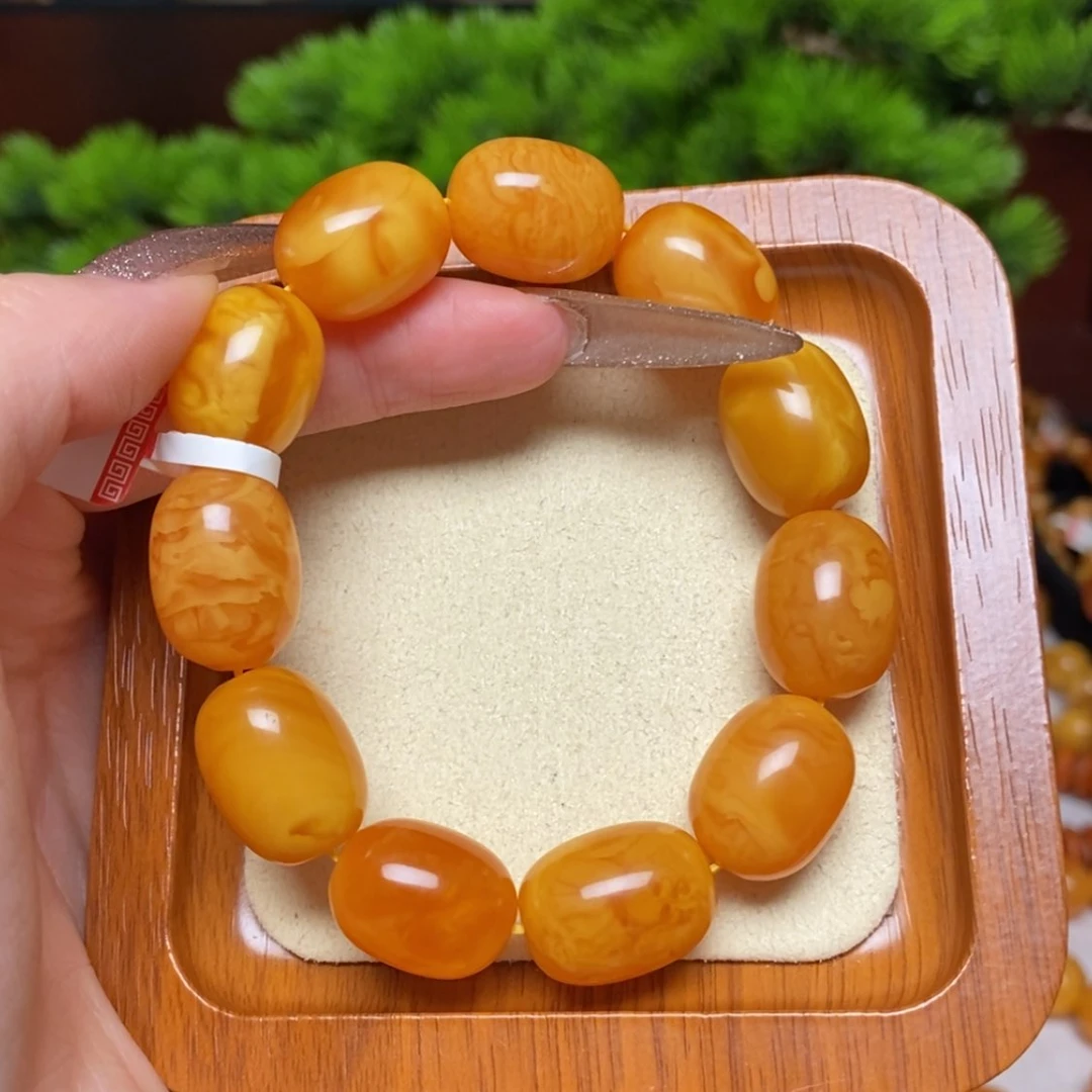 【闪购商品】未镶嵌蜜蜡手链手串
