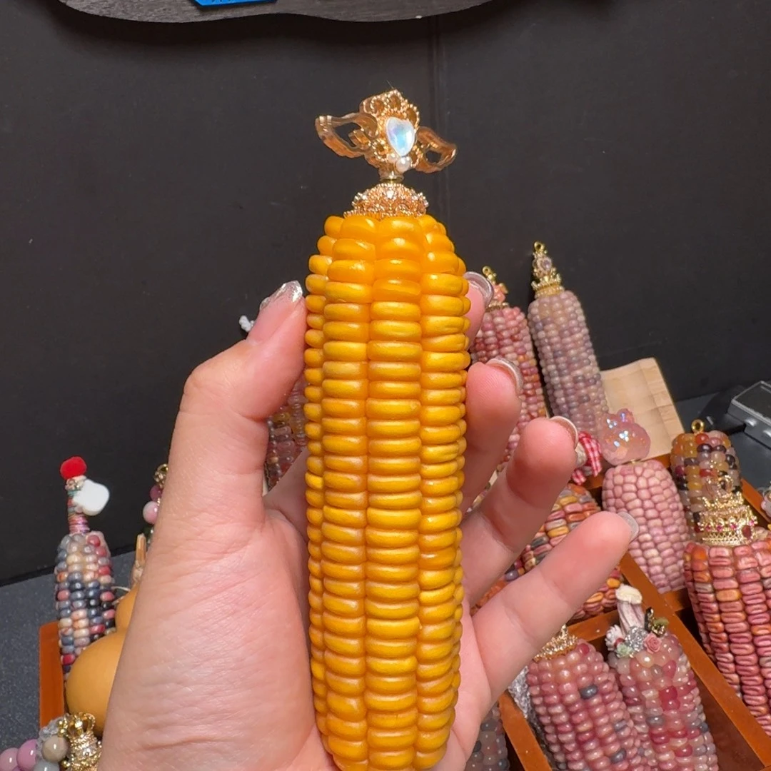 有机玻璃八排金玉满堂文玩玉米