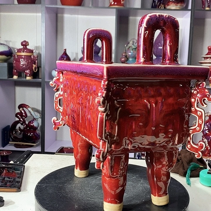 瓷片中国神垕精品钧瓷