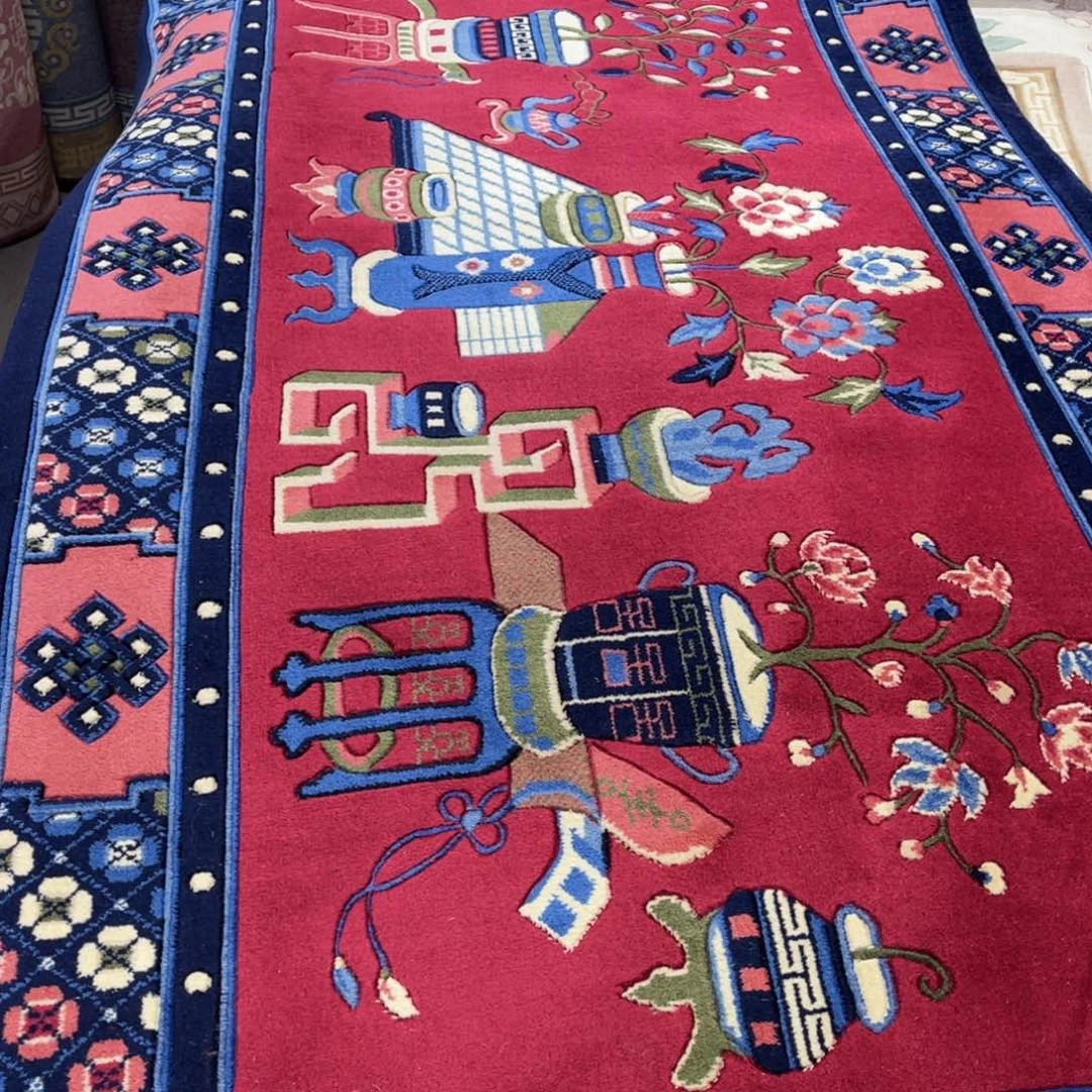 羊毛1×2米纯羊毛特价地毯