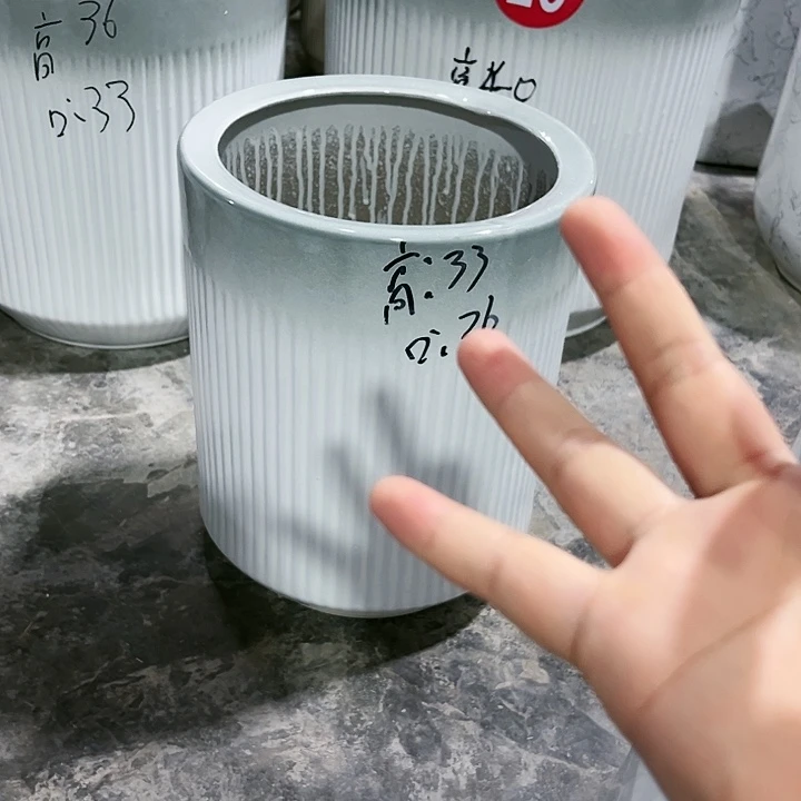 陶瓷花盆包邮包破损