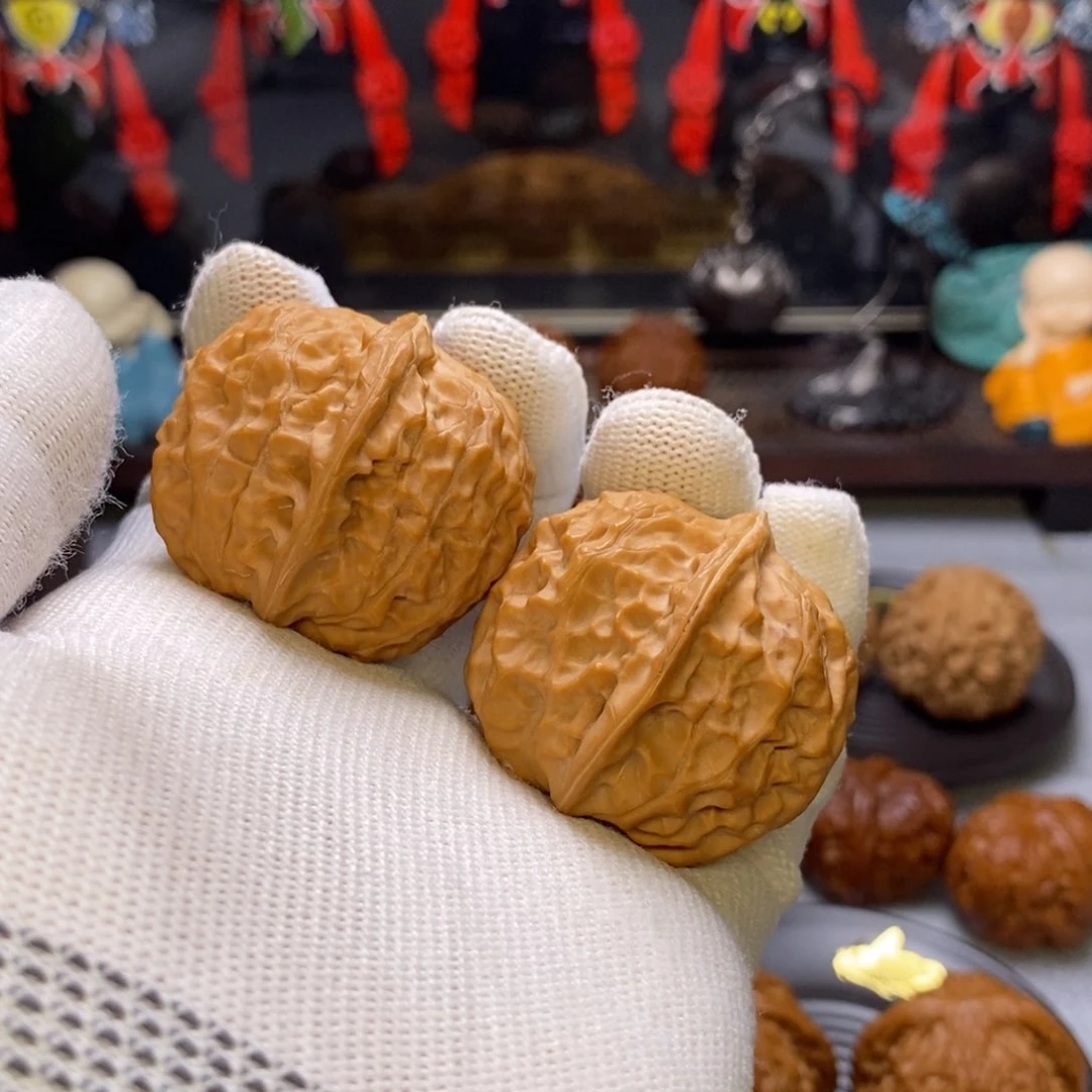 文玩核桃吊坠(****)黄松峪元宝