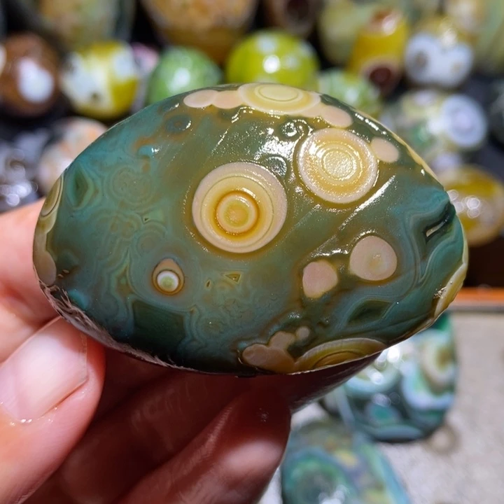 未镶嵌玛瑙/玉髓珠宝半成品123
