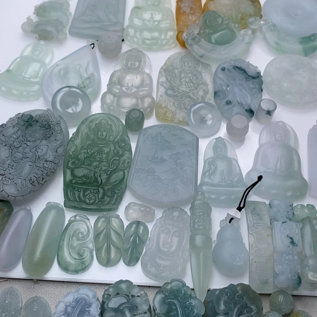 未镶嵌定制翡翠联系客服链接，勿拍！！！