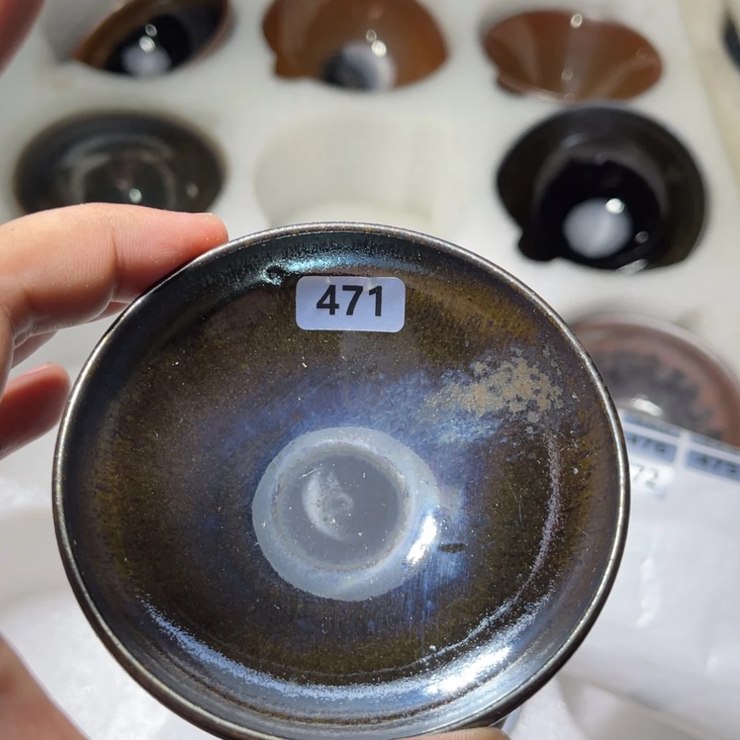 茶盏原矿原釉柴烧建盏