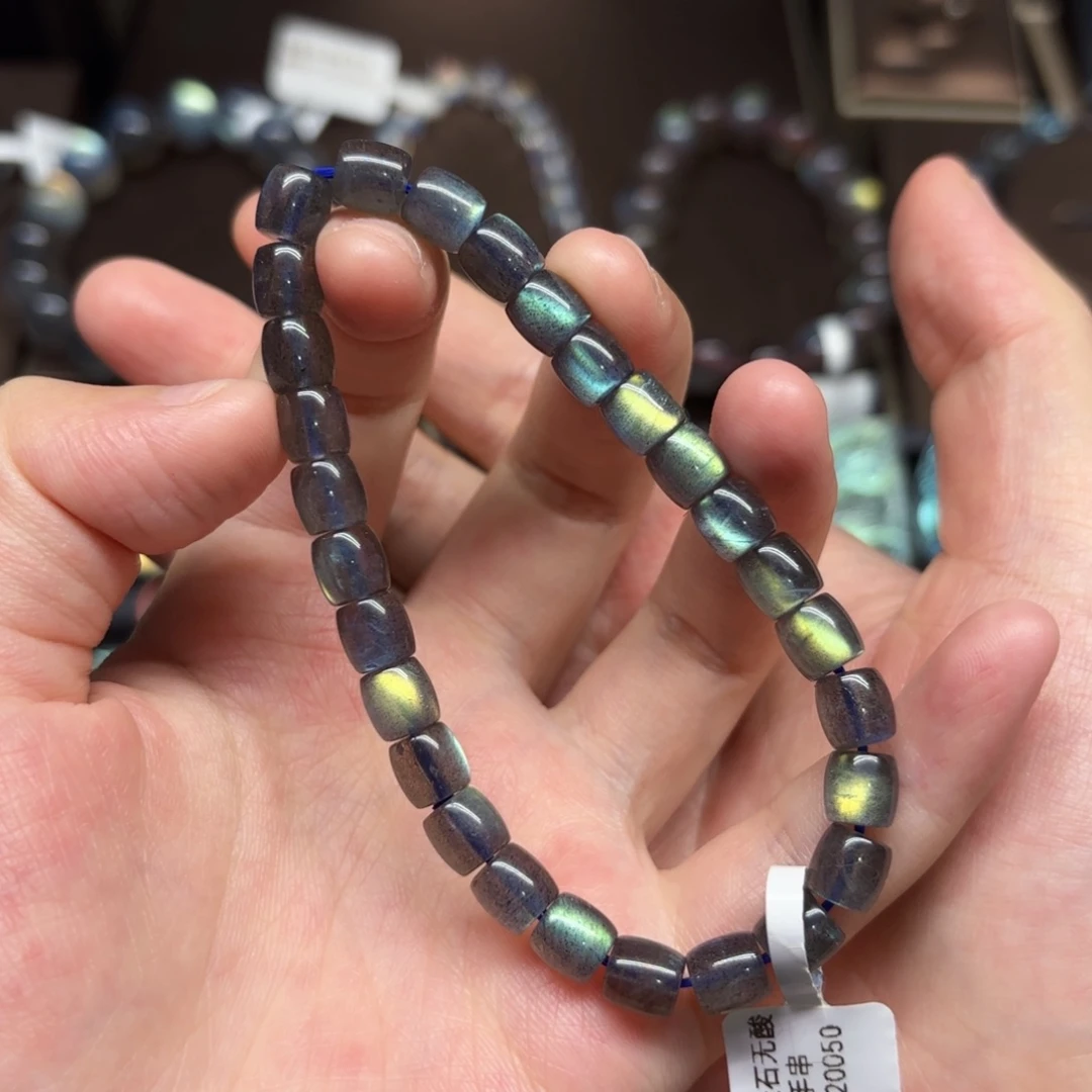 未镶嵌手链长石6mm左右