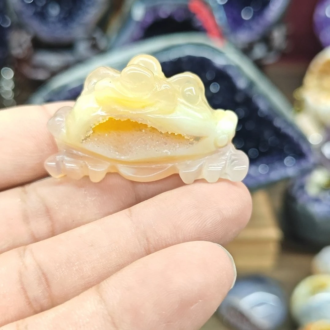 银S925镶嵌紫晶大型摆件（非配饰）