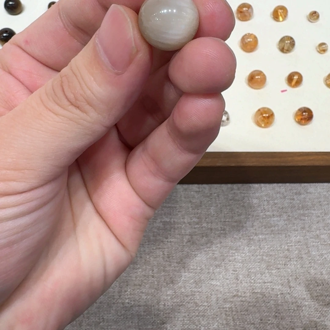 未镶嵌手链水晶兔毛单珠