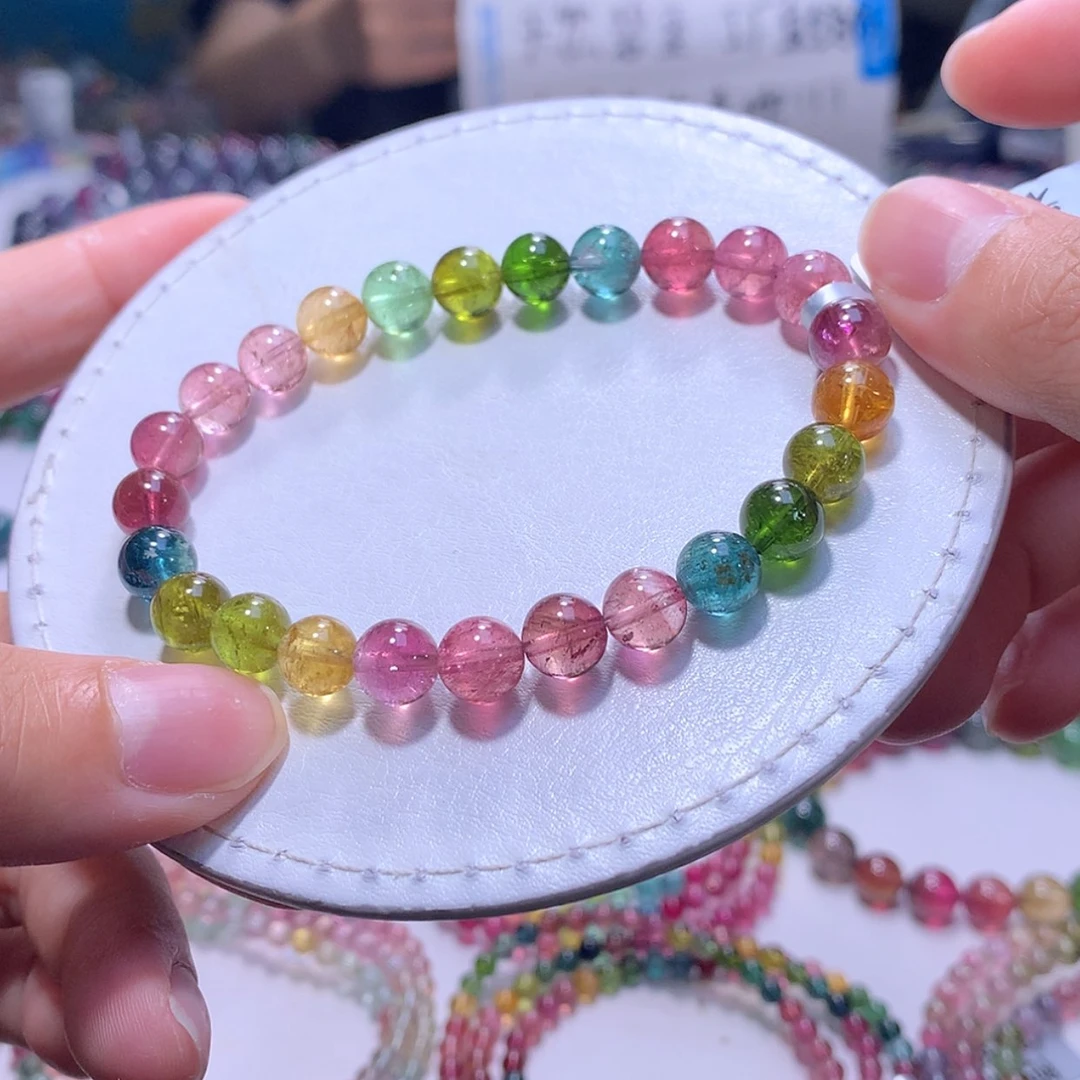 【闪购商品】未镶嵌手串碧玺7.7m