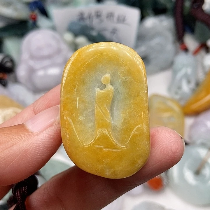未镶嵌挂件翡翠翡翠