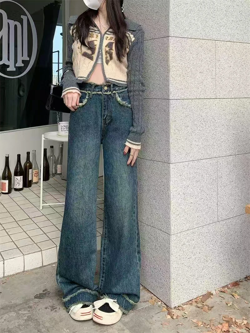 1默认瑕疵小勾脏O洞直播过款链接NO运险牛仔裤