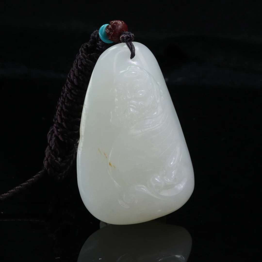 26和田玉吊坠/401947上海嘉禾拍卖