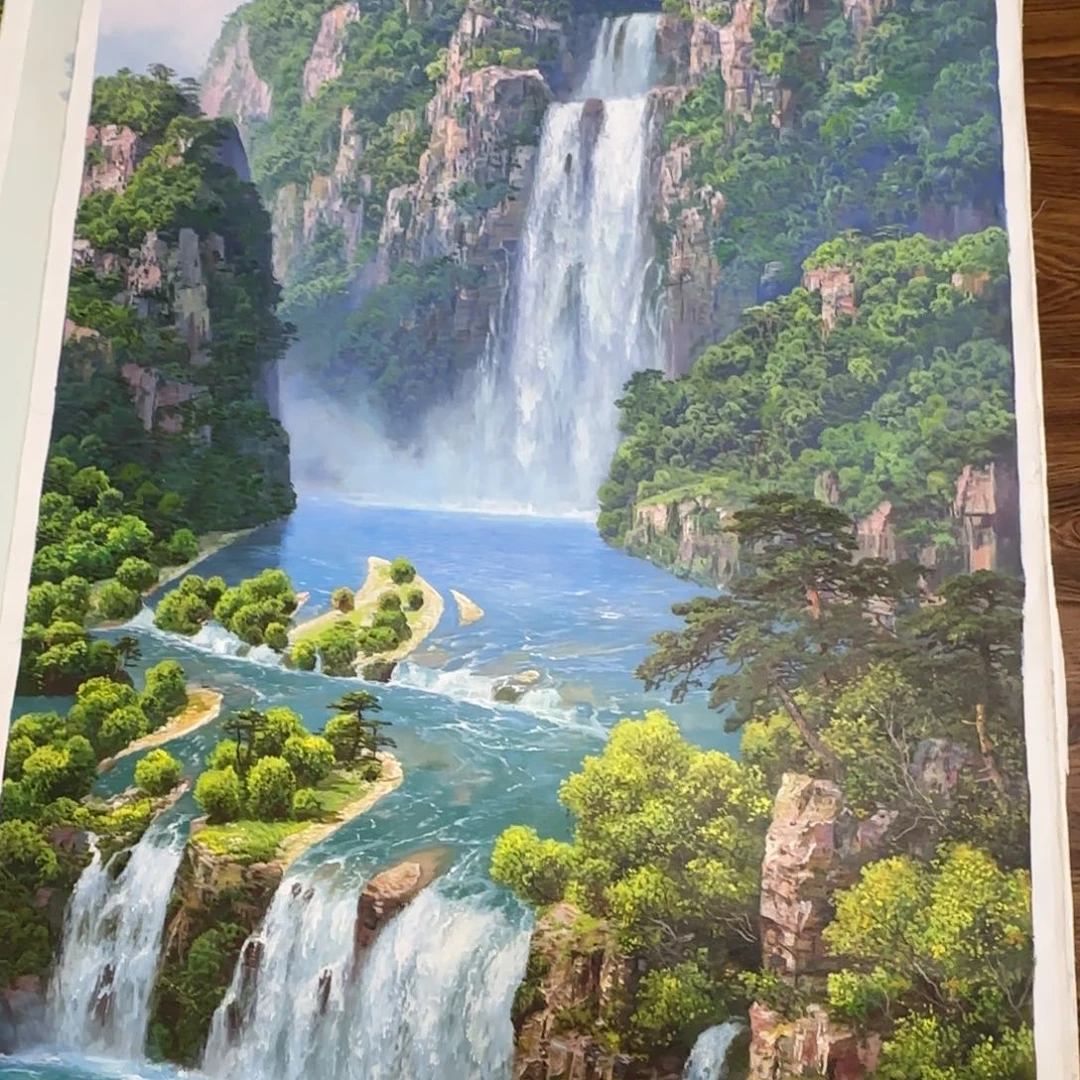 油画加油加油努力加油加油