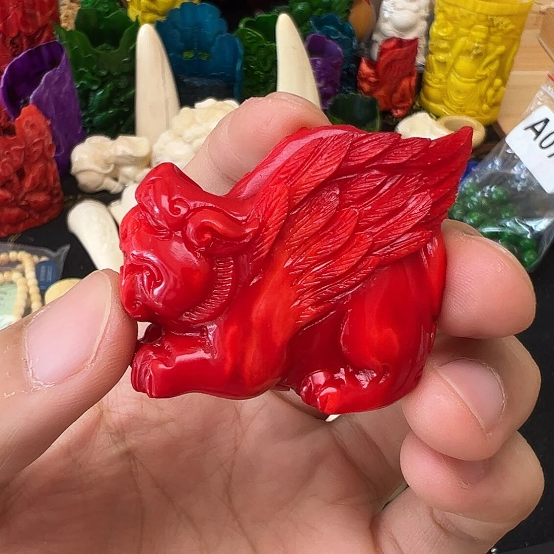 天然猛犸象牙雕刻品