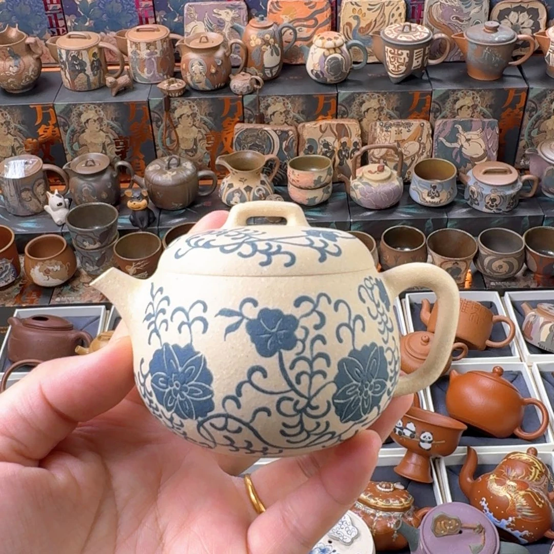 茶壶紫砂150cc原矿精工半手