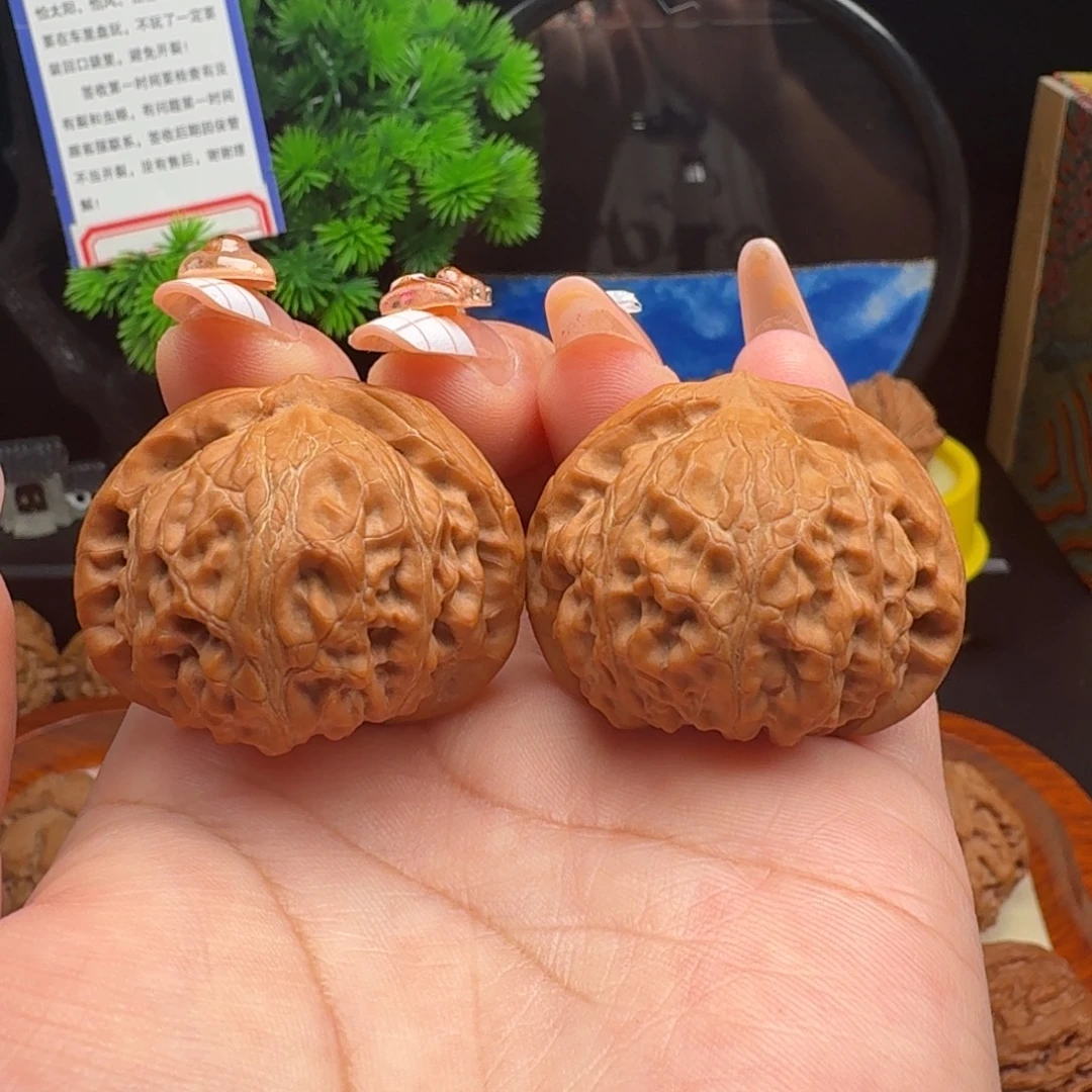 文玩核桃把件全品宫灯39.5