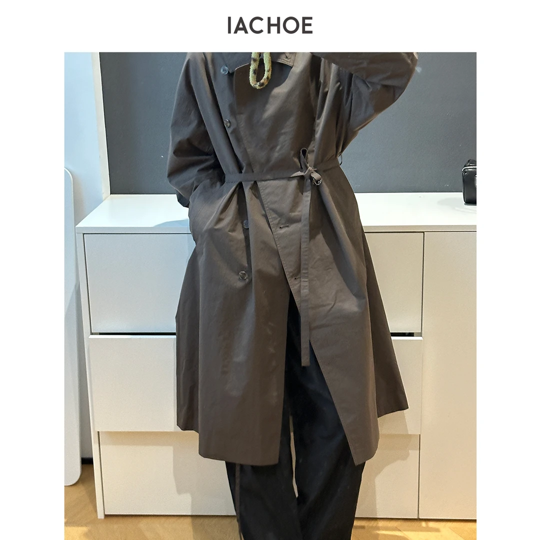 IACHOE中性风风衣外套3661509007