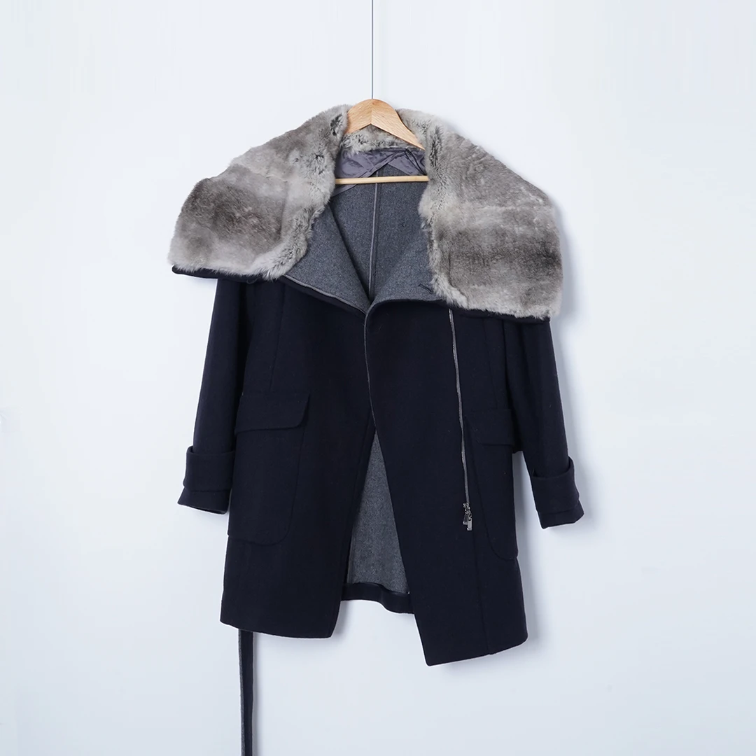 99新 MaxMara 羊毛/TH0699/大衣/38码