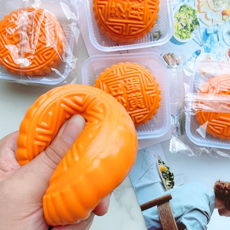 【严选】仿真月饼捏捏乐减压发泄创意中秋节摔不烂面粉球中秋限定礼