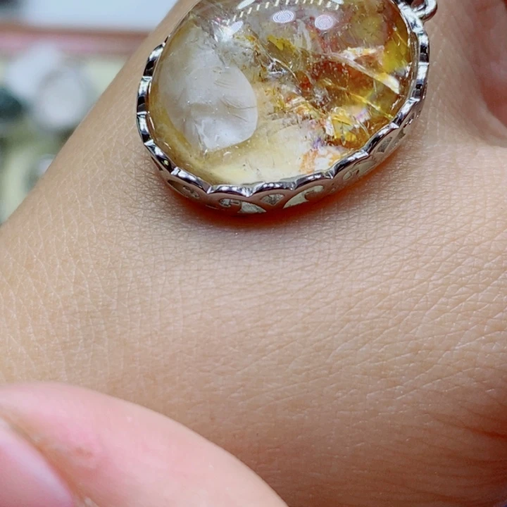 水晶颈饰未镶嵌水晶