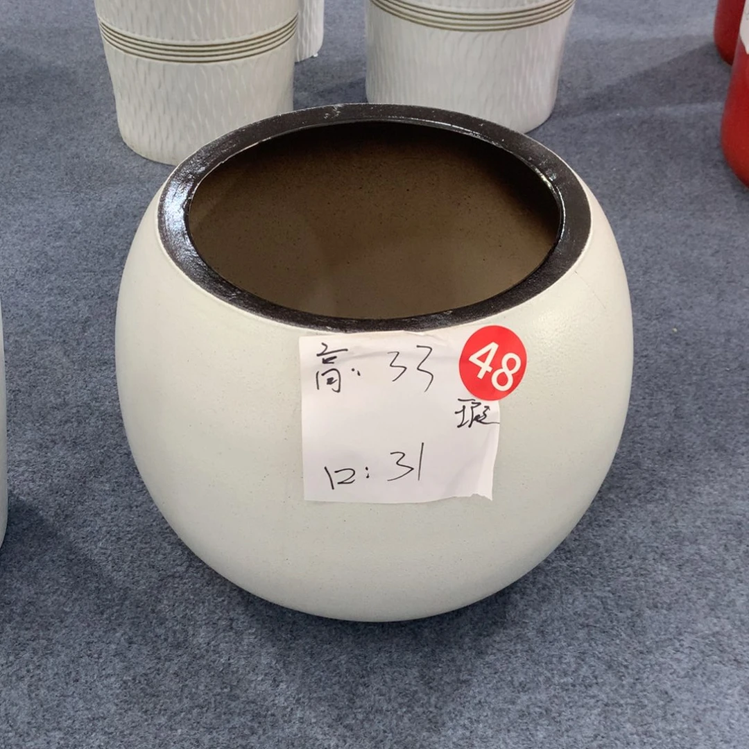 高温陶瓷花盆微瑕