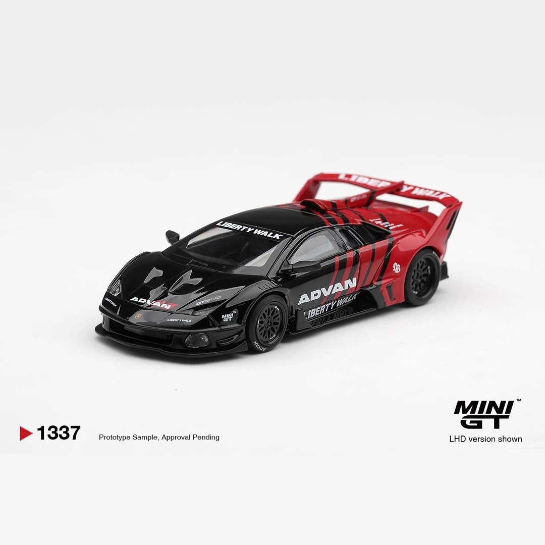 预售 MINIGT 1:64 兰博基尼Lambor LBWK ADVAN 合金车模 #1337