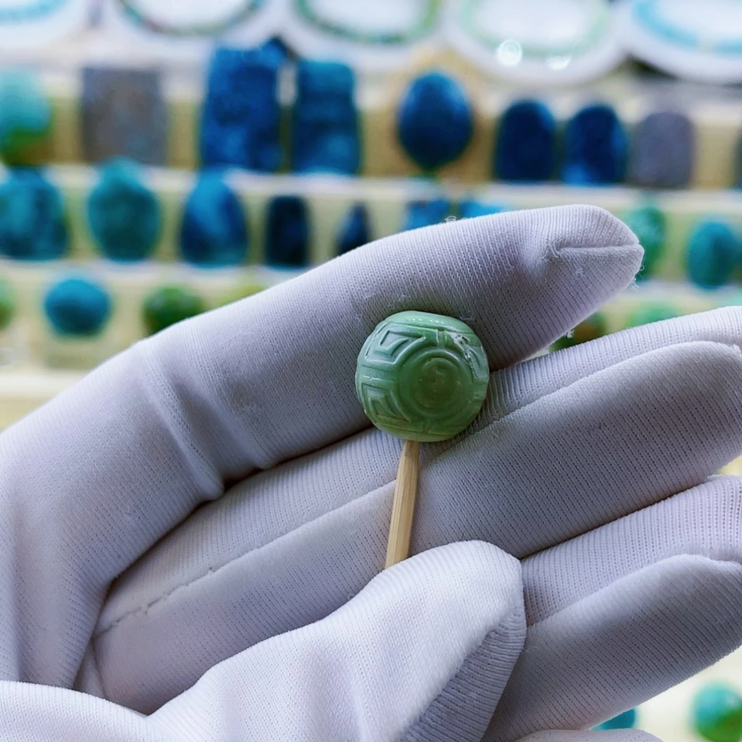 绿松石挂件未镶嵌