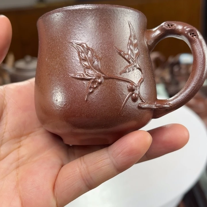 茶壶紫砂紫砂花茶