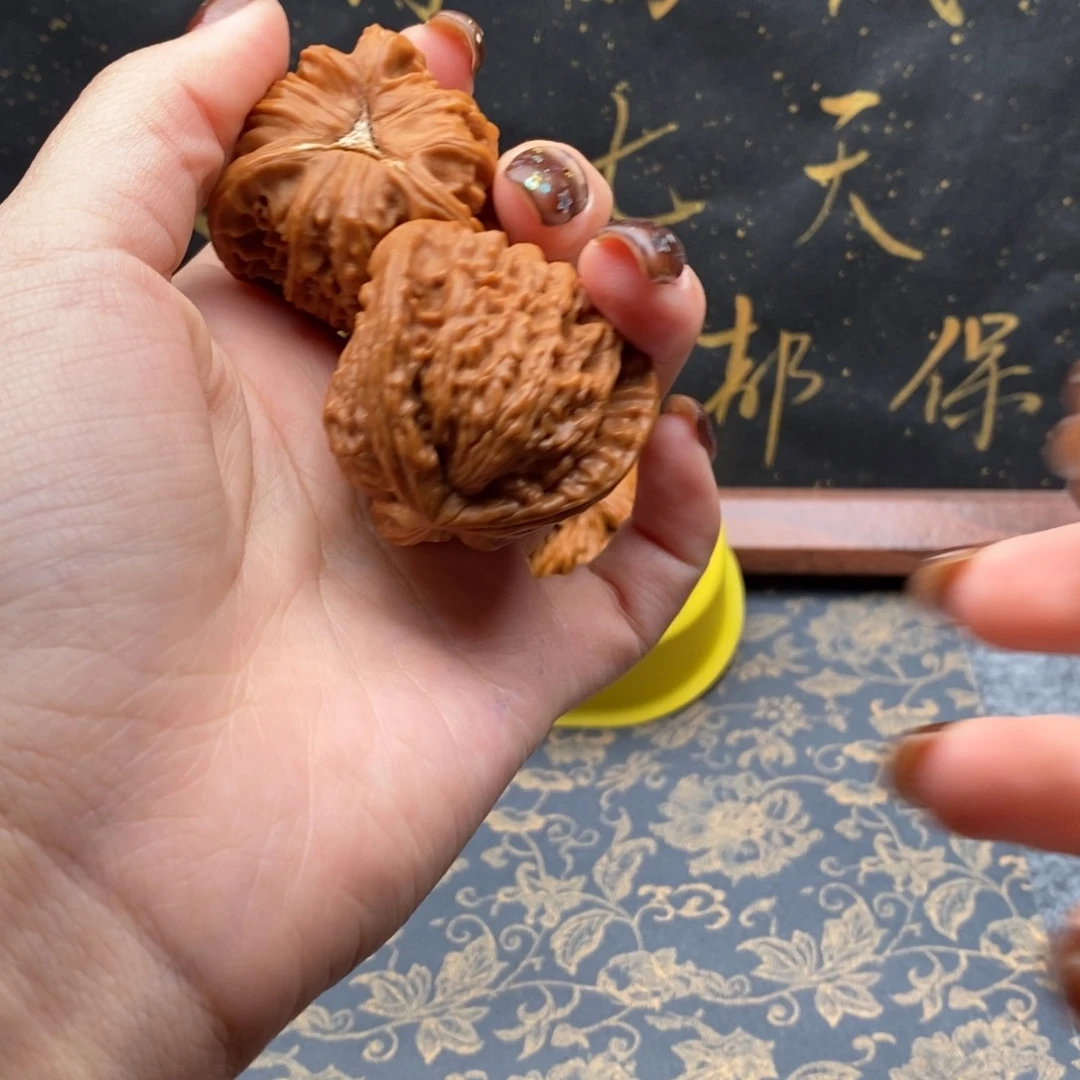 吊坠文玩核桃七***李白狮子